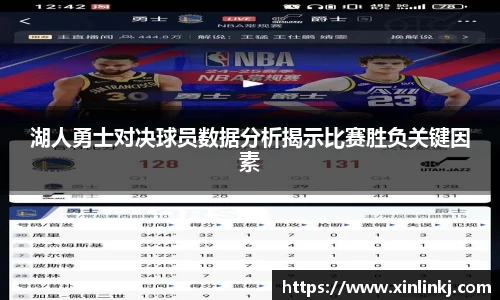 湖人勇士对决球员数据分析揭示比赛胜负关键因素